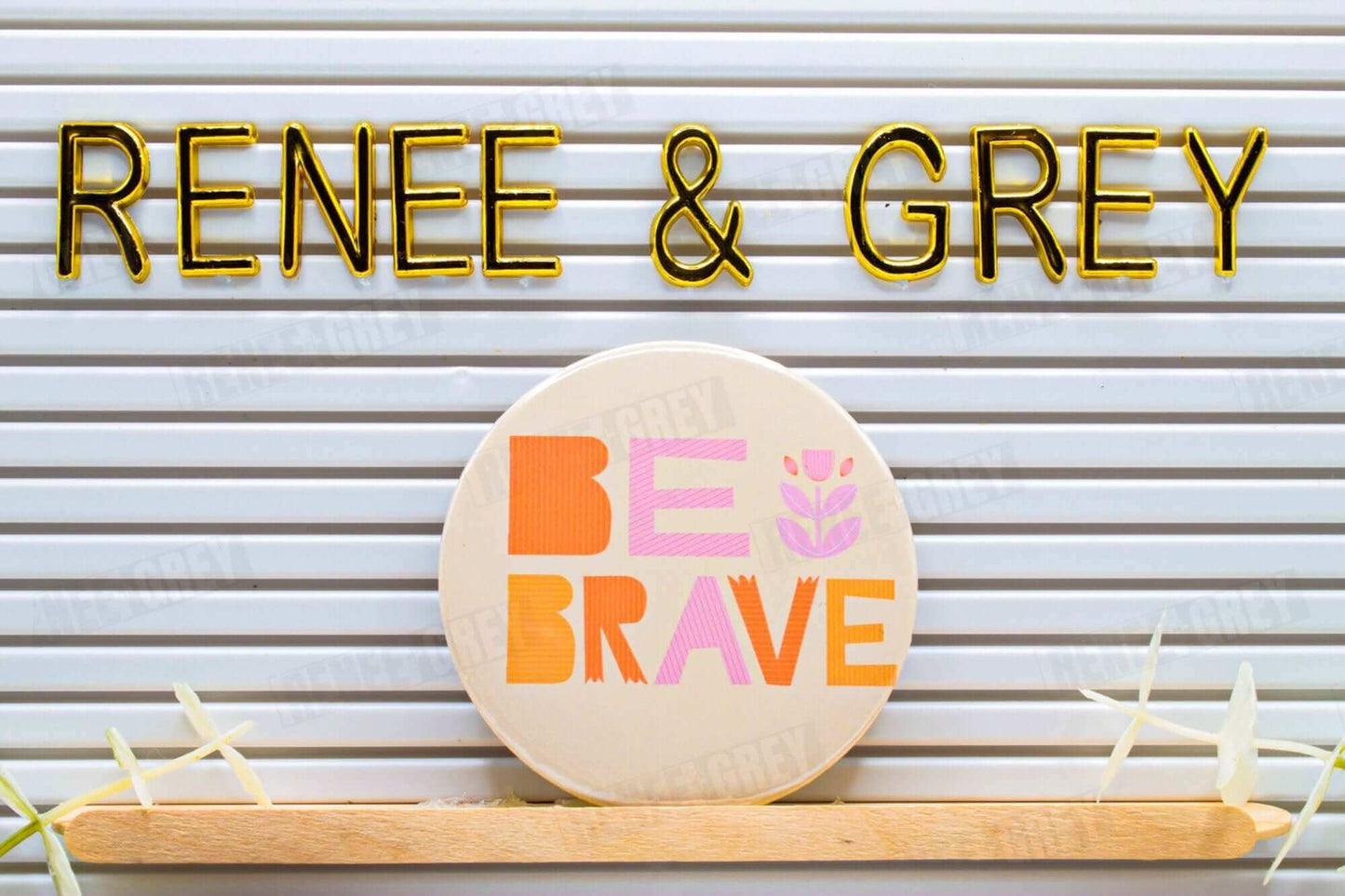 Be Brave Pinback Button, pinback buttons, pinback button set, custom button pins, pin back buttons, button badge