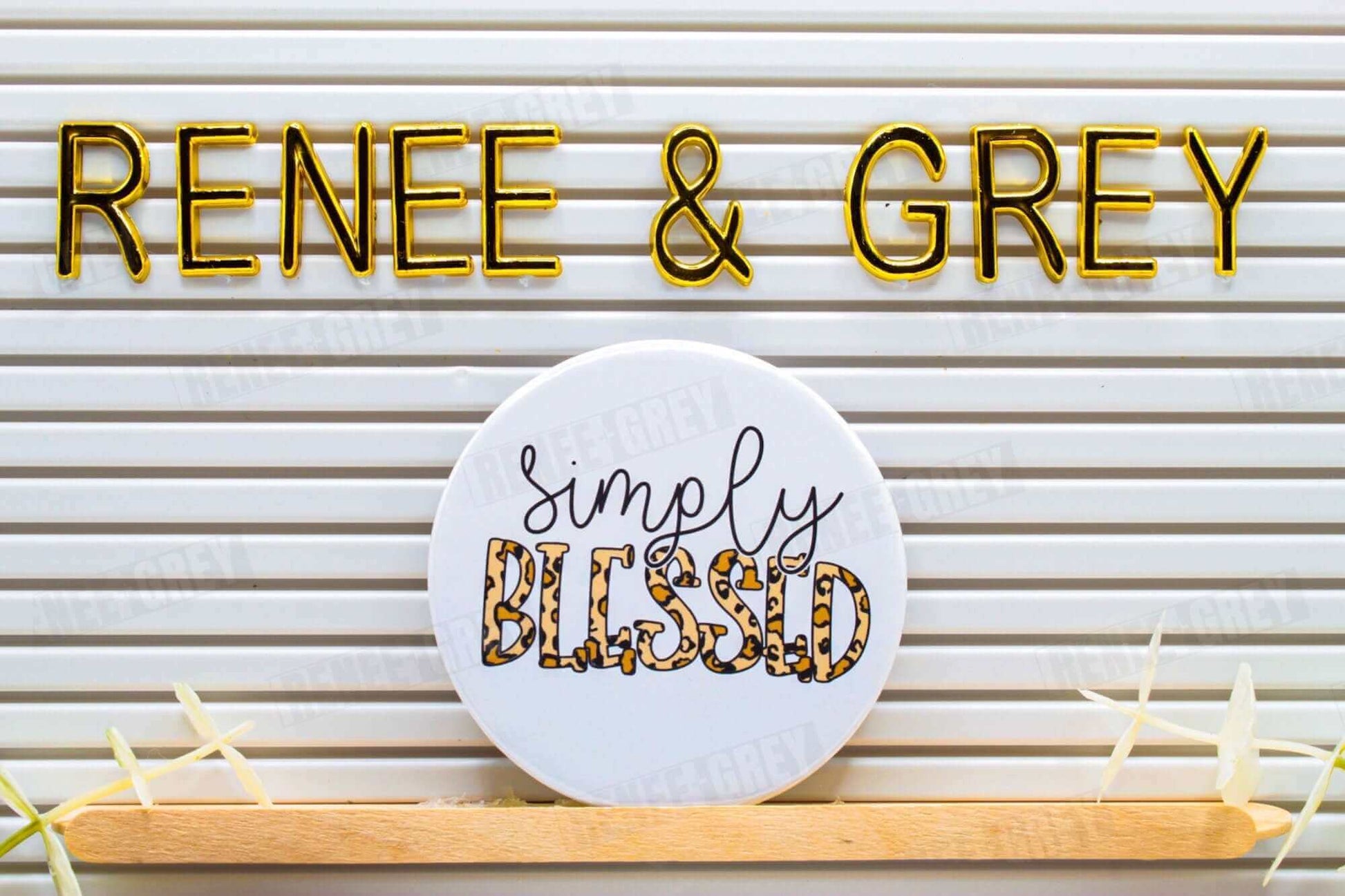 Simply Blessed Pinback Button, pinback buttons, pinback button set, custom button pins, pin back buttons, button badge
